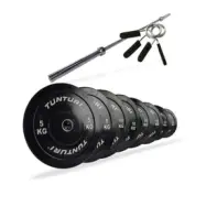 Bumper Skivstångsset 120 kg