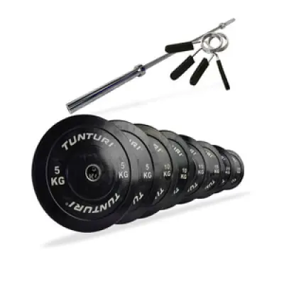 Bumper Skivstångsset 120 kg
