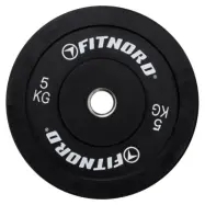 FitNord Bumper Black Viktskiva 5 kg