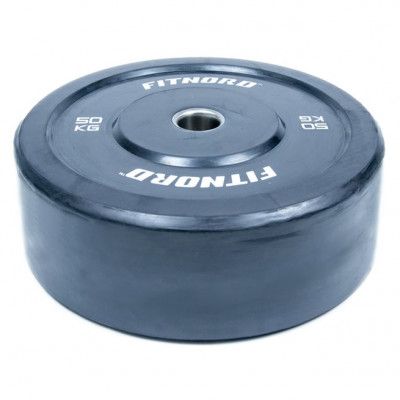 FitNord Bumper Plate 50 kg, Viktskiva Bumper