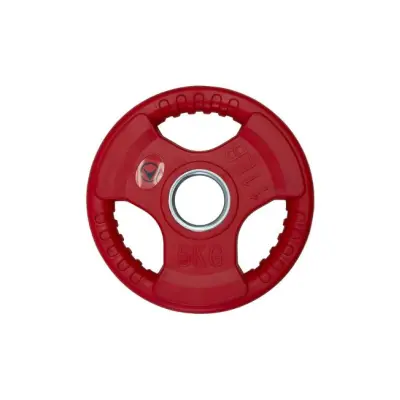 FitNord Tri Grip Color Viktplatta 5 kg