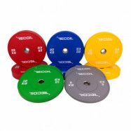 FYNDVARA - Viktpaket 150kg Bumper Plates i Färg Pro - Recoil