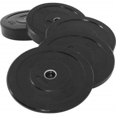 Gorilla Sports Bumper Plates PROFI 50 mm, Viktskivor bumper