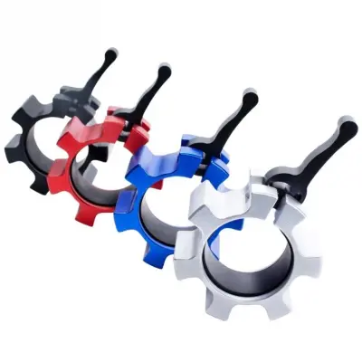 Gorilla Sports Viktlås COLOR Jaw Lock - 51mm (2 st), Viktlås