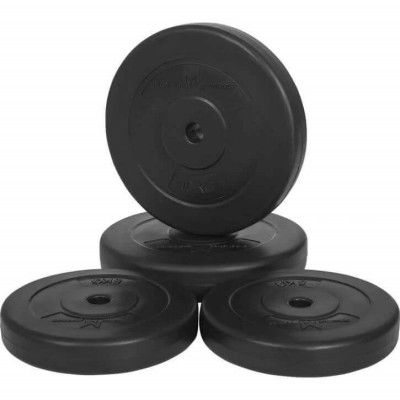 Gorilla Sports Viktset 30kg - 26mm- 2x5kg 2x10kg, Viktpaket plast