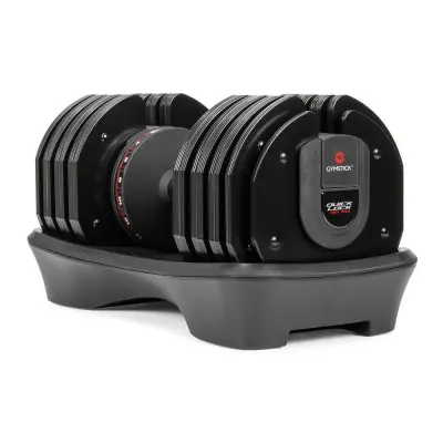 Gymstick Quick-Lock Dumbbell 36 kg, Justerbara hantlar