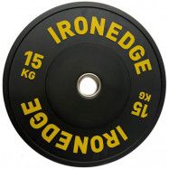 Ironedge Bumper 15 kg, Viktskivor Bumper