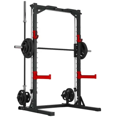 Master Fitness Smithmaskin / Half Rack XT5 Stål Svart