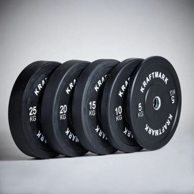 Kraftmark Internationella Viktskivor 50 mm Bumper 1.0, Viktskivor bumper