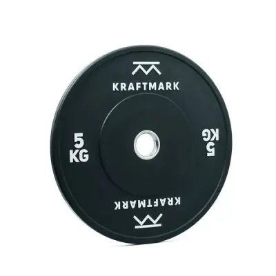 Kraftmark Internationella Viktskivor 50 mm Bumper 2.0, Viktskivor bumper