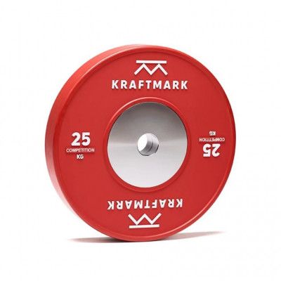 Kraftmark Internationell Viktskiva 50 mm Competition Bumpers, Viktskivor bumper