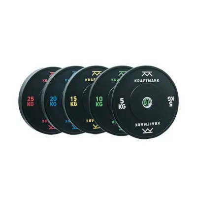 Kraftmark Internationellt Viktset Bumpers 2.0 150 kg, Viktpaket bumper