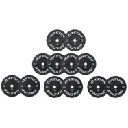 Master Fitness Bumper Set 150 kg SkiTeam, Viktpaket bumper