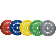 Master Fitness Easy Grip Color, Viktskivor Bumper
