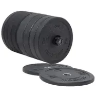 Master Fitness Hi Impact Bumper Weights 150kg, Viktskiva Bumper