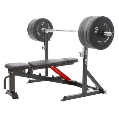 Master Fitness Maxi Styrkepaket, Skivstångställning komplett