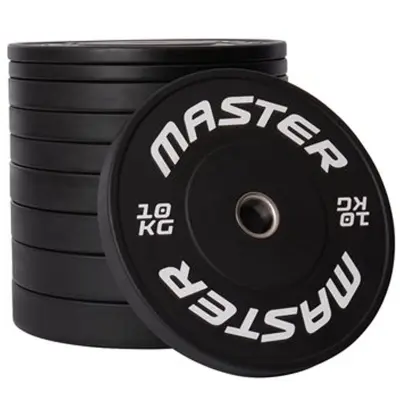 Master Fitness Viktpaket Bumper 120 kg, Viktpaket bumper