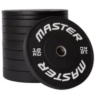 Master Fitness Viktpaket Bumper 120 kg, Viktpaket bumper