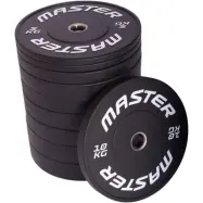 Master Fitness Viktpaket Bumper 150 kg, Viktpaket bumper