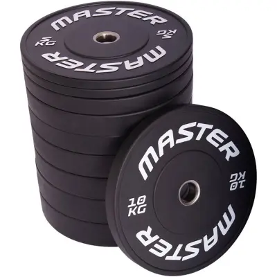 Master Fitness Viktpaket Bumper 150 kg, Viktpaket bumper