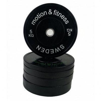 Motion&Fitness PRO Bumper Plate, Viktskivor Bumper