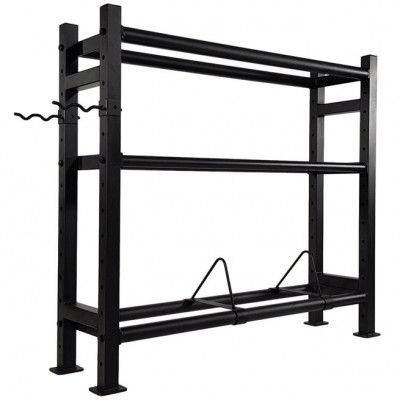 Tunturi Fitness Wall-Kettle-Bumper Multi Storage Rack, Förvaring kettlebells