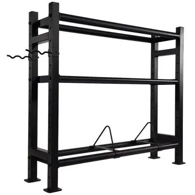 Tunturi Fitness Wall-Kettle-Bumper Multi Storage Rack, Förvaring kettlebells