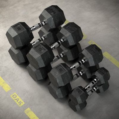 Oak Equipment Hex Hantelpaket 5-20kg, Paket hantlar -Hex