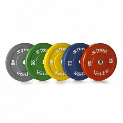 Thor Fitness Color Bumper, Viktskivor bumper