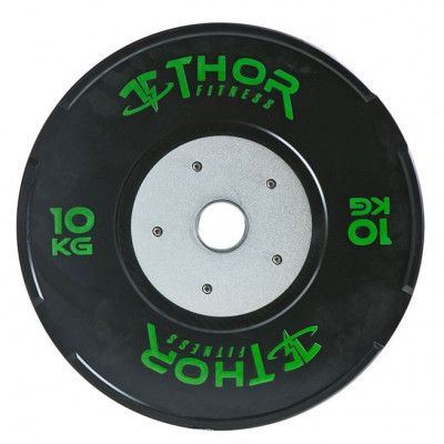 Thor Fitness Tävlingsbumper Svart, Viktskivor bumper