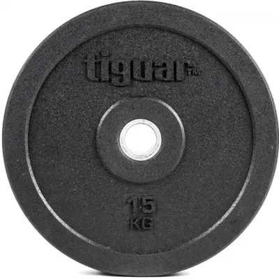 Tiguar Viktskiva 15 kg, Olympic Bumper