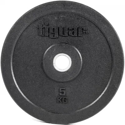 Tiguar Viktskiva 5 kg, Olympic Bumper