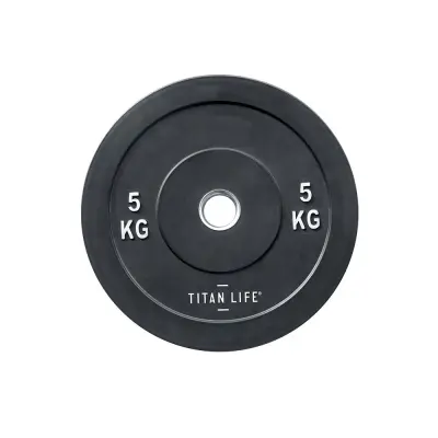 Titan Life PRO Rubber Bumper Plate, Viktskivor bumper