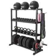 Master Fitness Storage Rack X-FIT Stål Svart