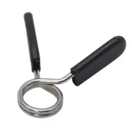 Fjäderlås 25mm Silver par