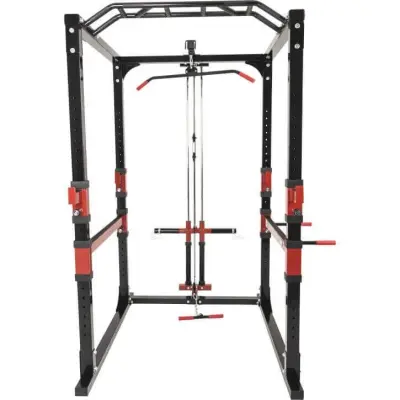 Gorilla Sports Power Rack Cage - Ink kabelstation