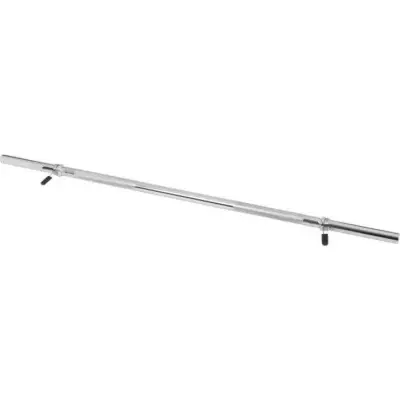 Gorilla Sports Skivstång 120 cm Fjäderlås - 30 mm