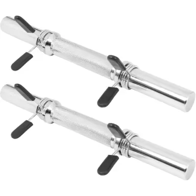 Hantelstång 2x35cm Fjäderlås 30mm