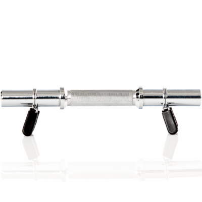Hantelstång, 30 mm för vikter, Gymstick (med fjäderlås)