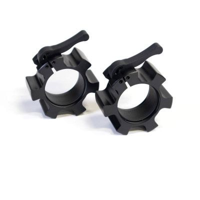 Kraftmark Skivstångslås Barbell Collar Black, Lås&klovar