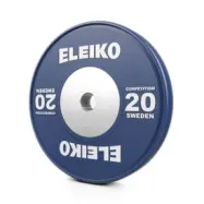 Viktskiva IWF Weightlifting Competition, 20 kg, blå, Eleiko