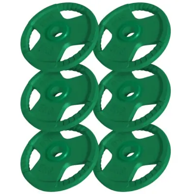 Viktskivor Trigrip 31mm 6x5kg