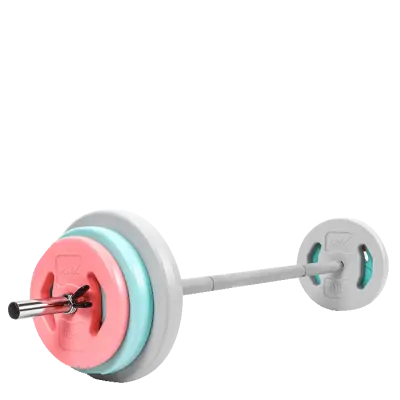 Vivid 20 kg pump set inkl. Skivstång