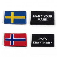 Kraftmark Patch Swedish Flag, Kroppsviktsträning