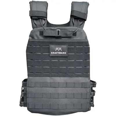 Kraftmark Tactical Vest Black, Viktväst
