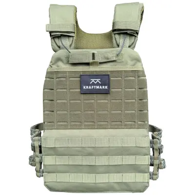 Kraftmark Tactical Vest Green, Viktväst