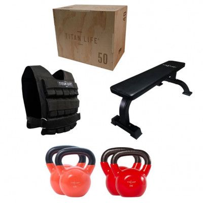 Titan LIFE The X - Fit, Komplett styrkepaket