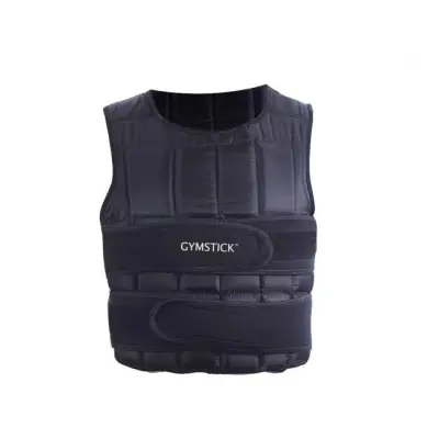 Viktväst 20 kg, justerbar, Gymstick