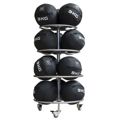 Master Fitness Rack Wallball, Förvaring wallballs