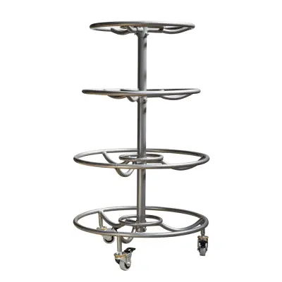 Master Fitness Rack Wallball Stål Silver